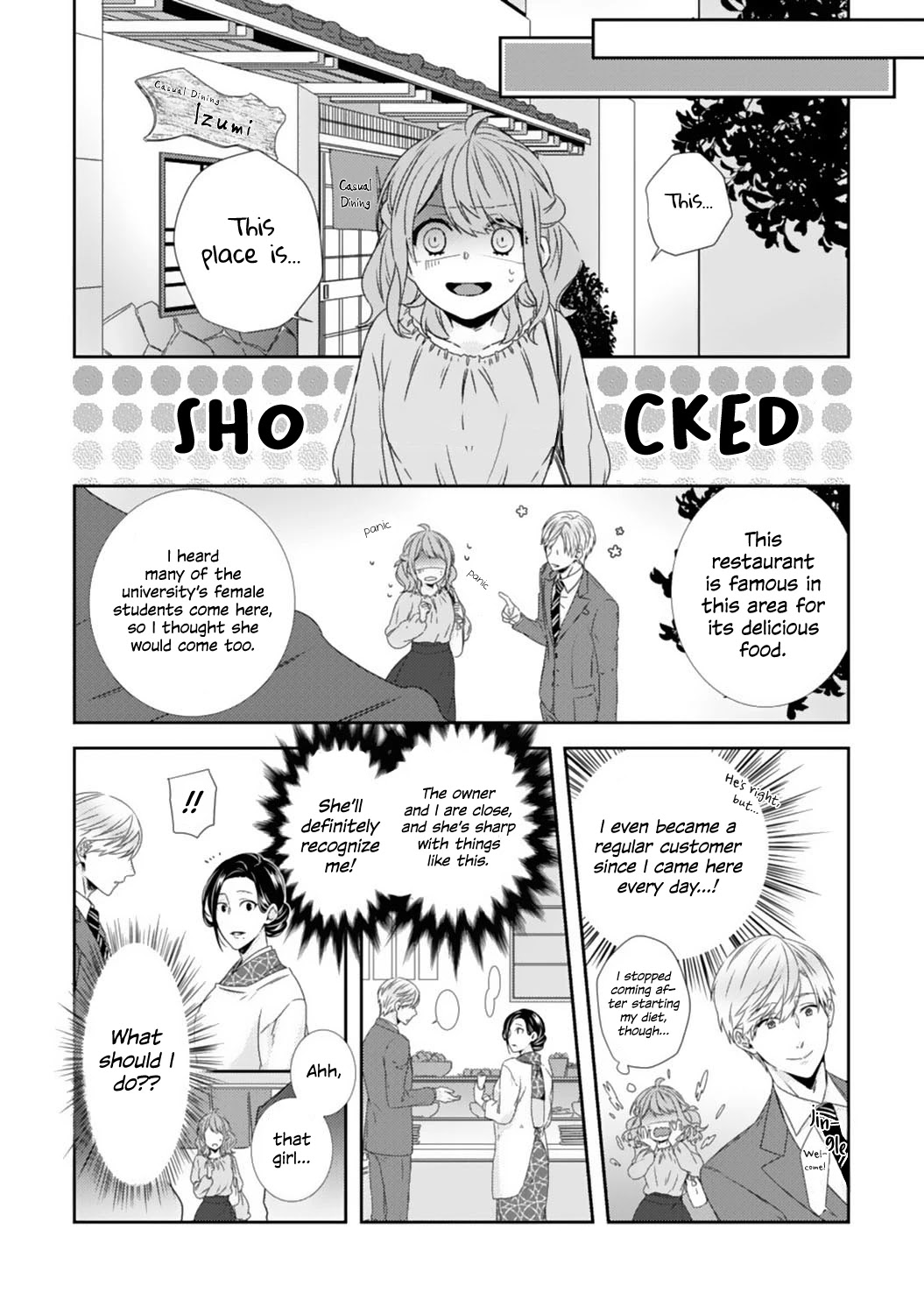-50kg Cinderella Chapter 3 page 6 - Chapter 3: Being in Love is High in Spirits!