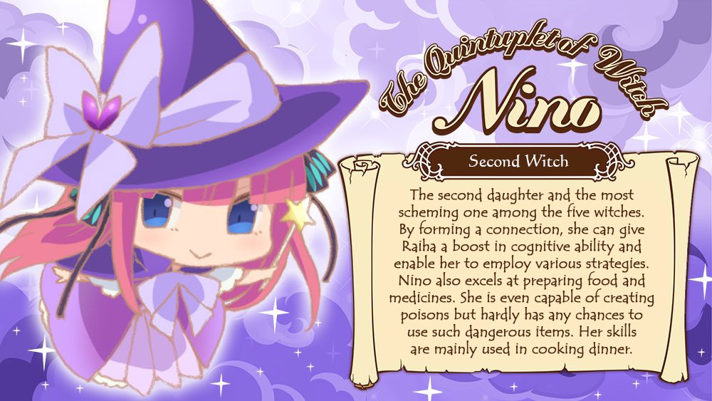 5Toubun no Hanayome - Magical Girl Raiha with The Quintuplet of Witch Chapter 0 page 5 - Chapter 0: Character Introduction