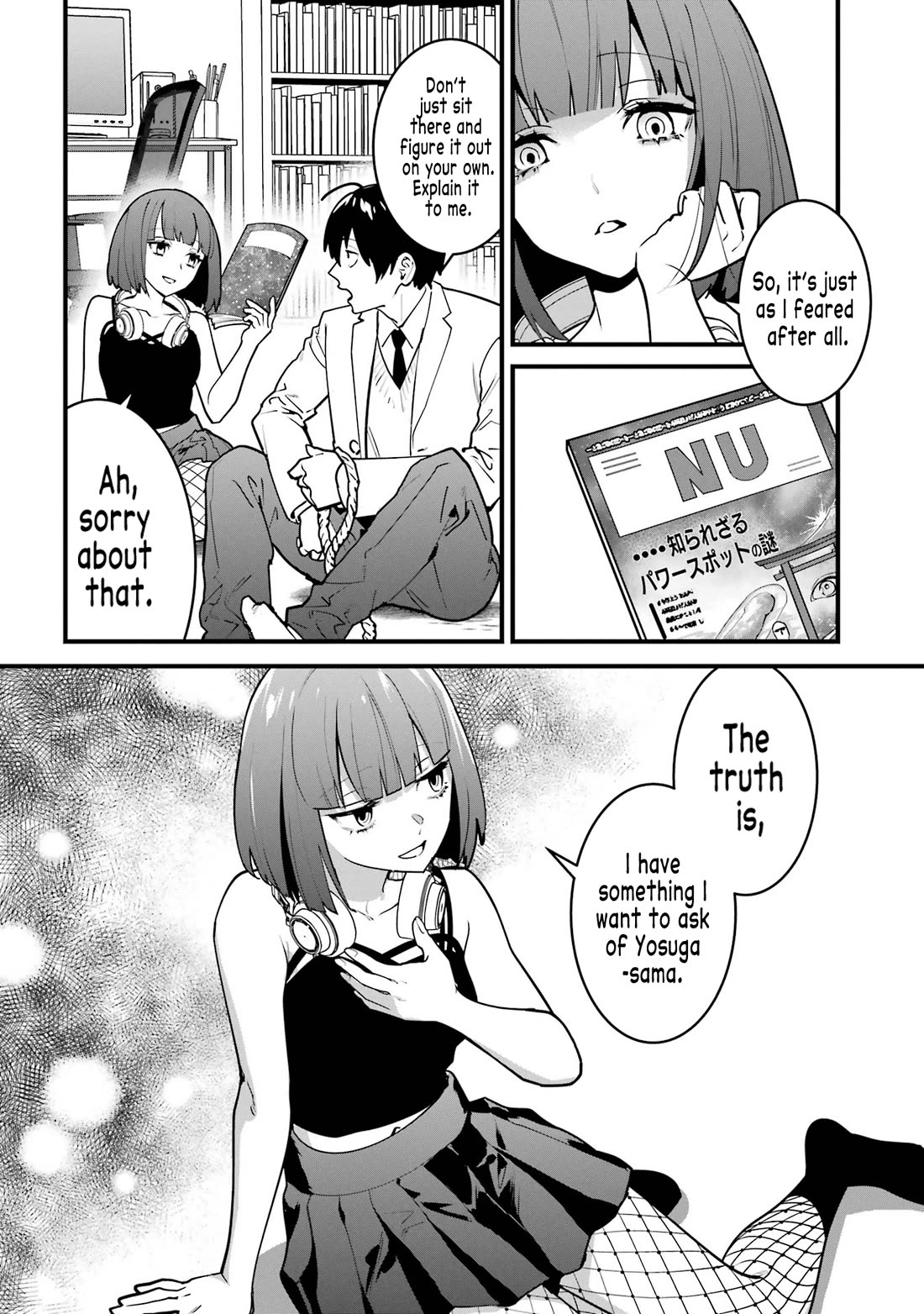 6 Immortal Girls and The Man Destined to Die Chapter 10 page 11 - Chapter 10: Hirasaka Mito's Circumstances