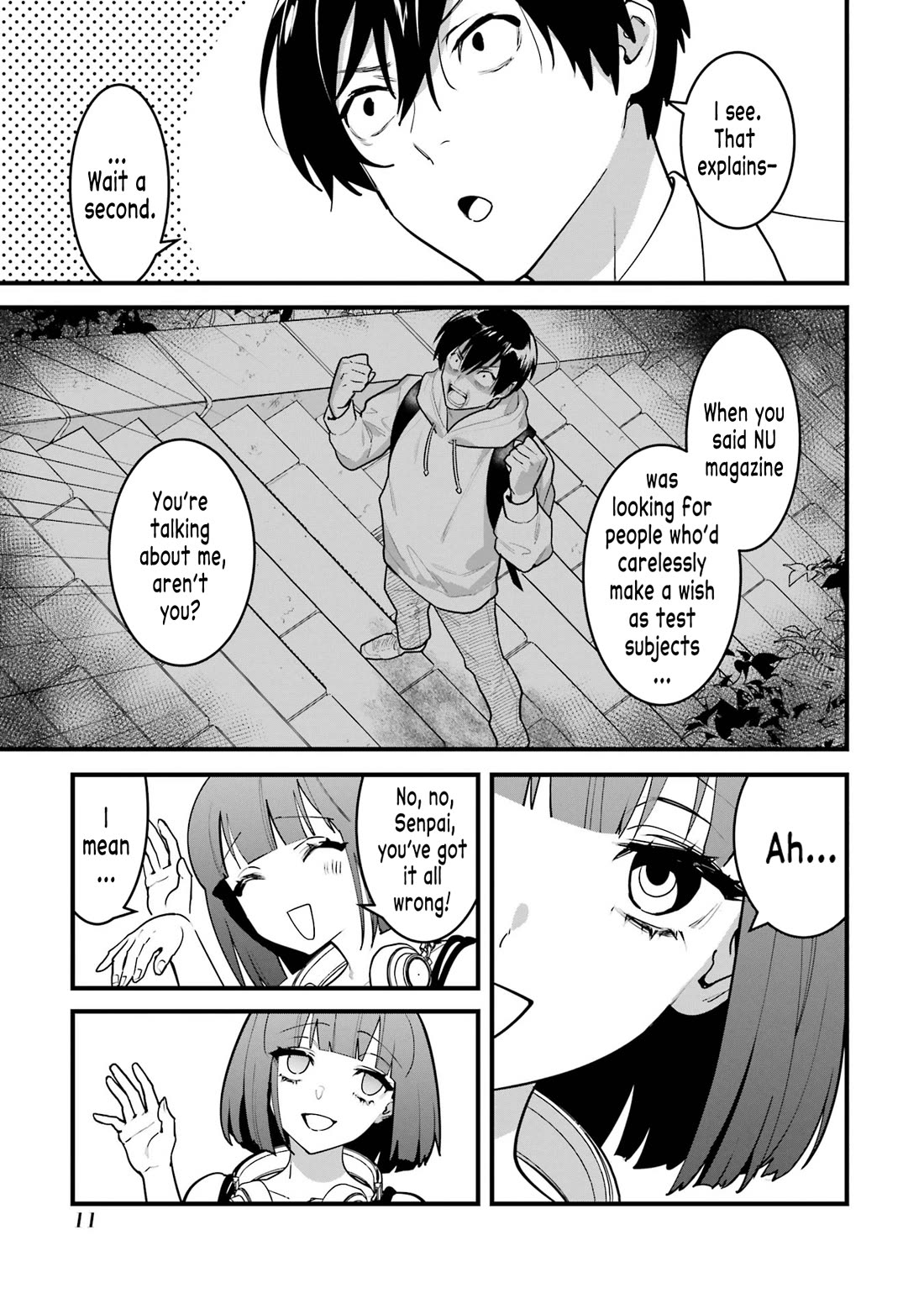 6 Immortal Girls and The Man Destined to Die Chapter 10 page 13 - Chapter 10: Hirasaka Mito's Circumstances