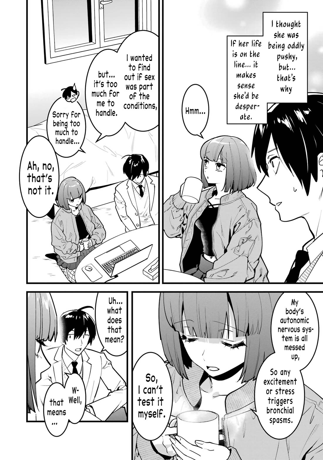 6 Immortal Girls and The Man Destined to Die Chapter 10 page 28 - Chapter 10: Hirasaka Mito's Circumstances