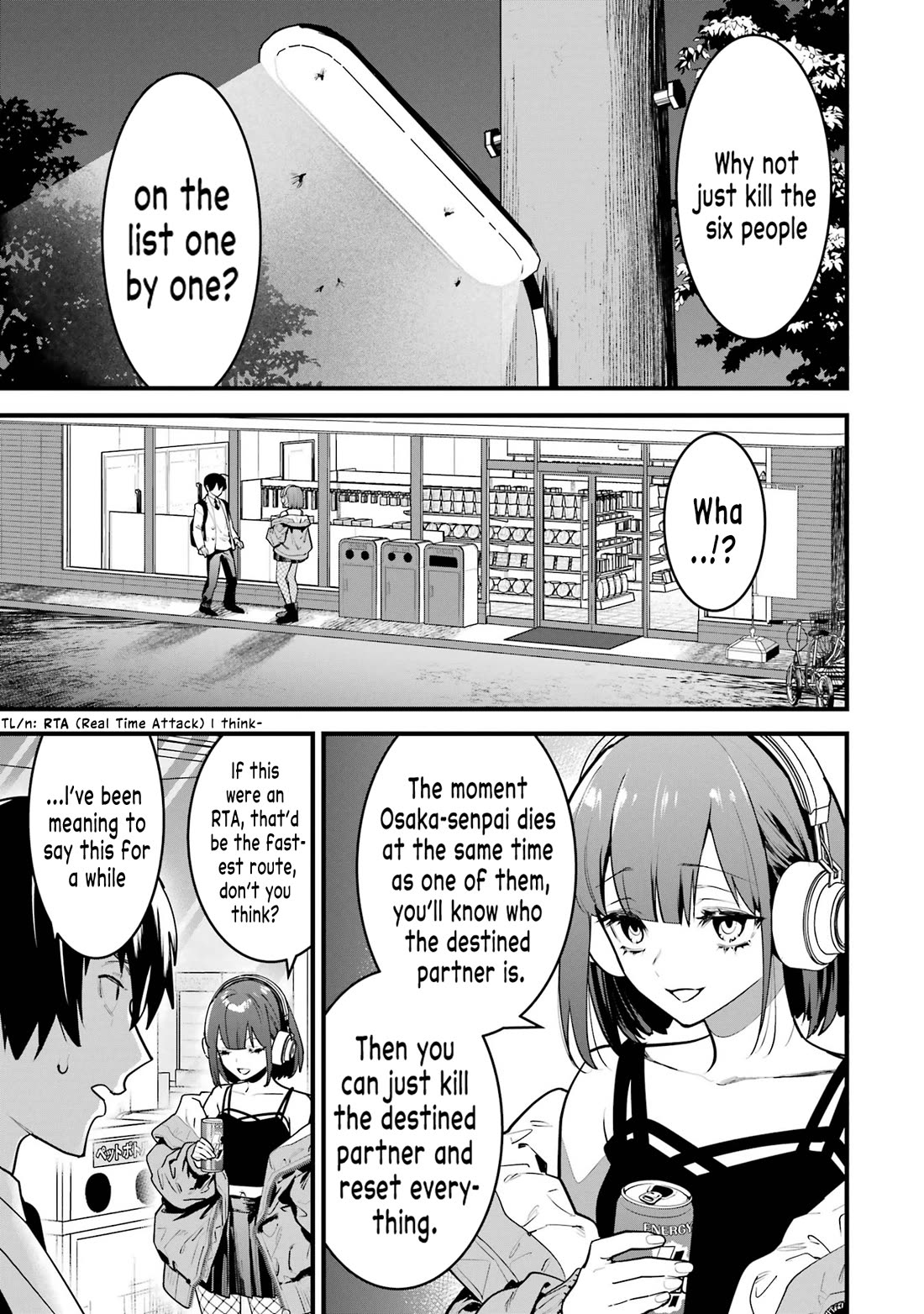 6 Immortal Girls and The Man Destined to Die Chapter 11 page 35 - Chapter 11: Hinako Kousaka's Anxiety