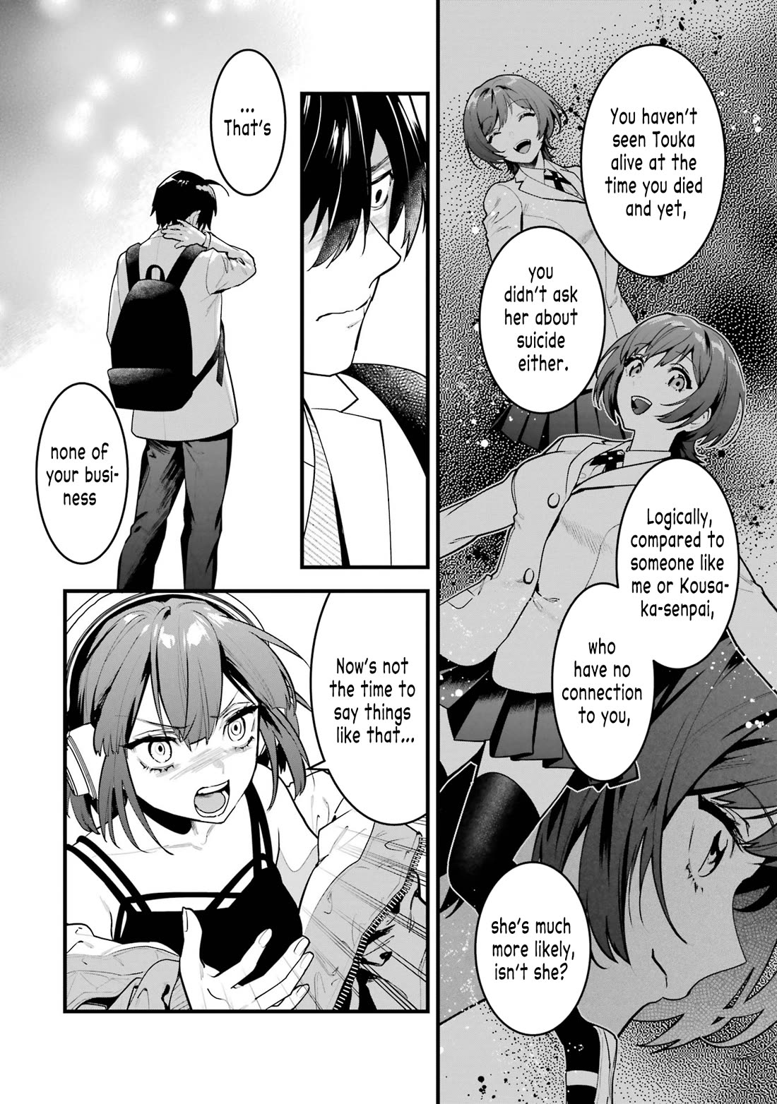 6 Immortal Girls and The Man Destined to Die Chapter 11 page 38 - Chapter 11: Hinako Kousaka's Anxiety