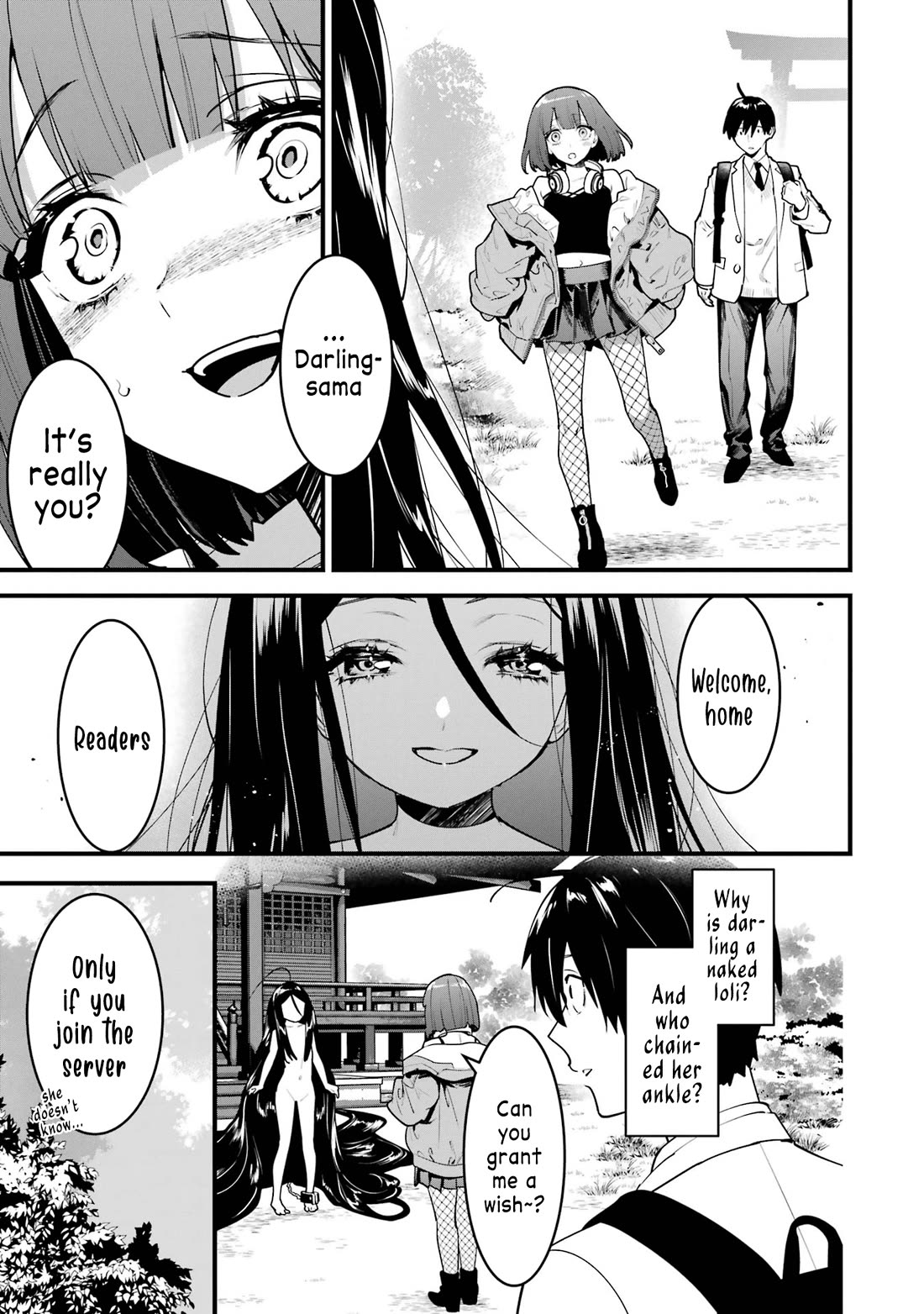 6 Immortal Girls and The Man Destined to Die Chapter 11 page 44 - Chapter 11: Hinako Kousaka's Anxiety