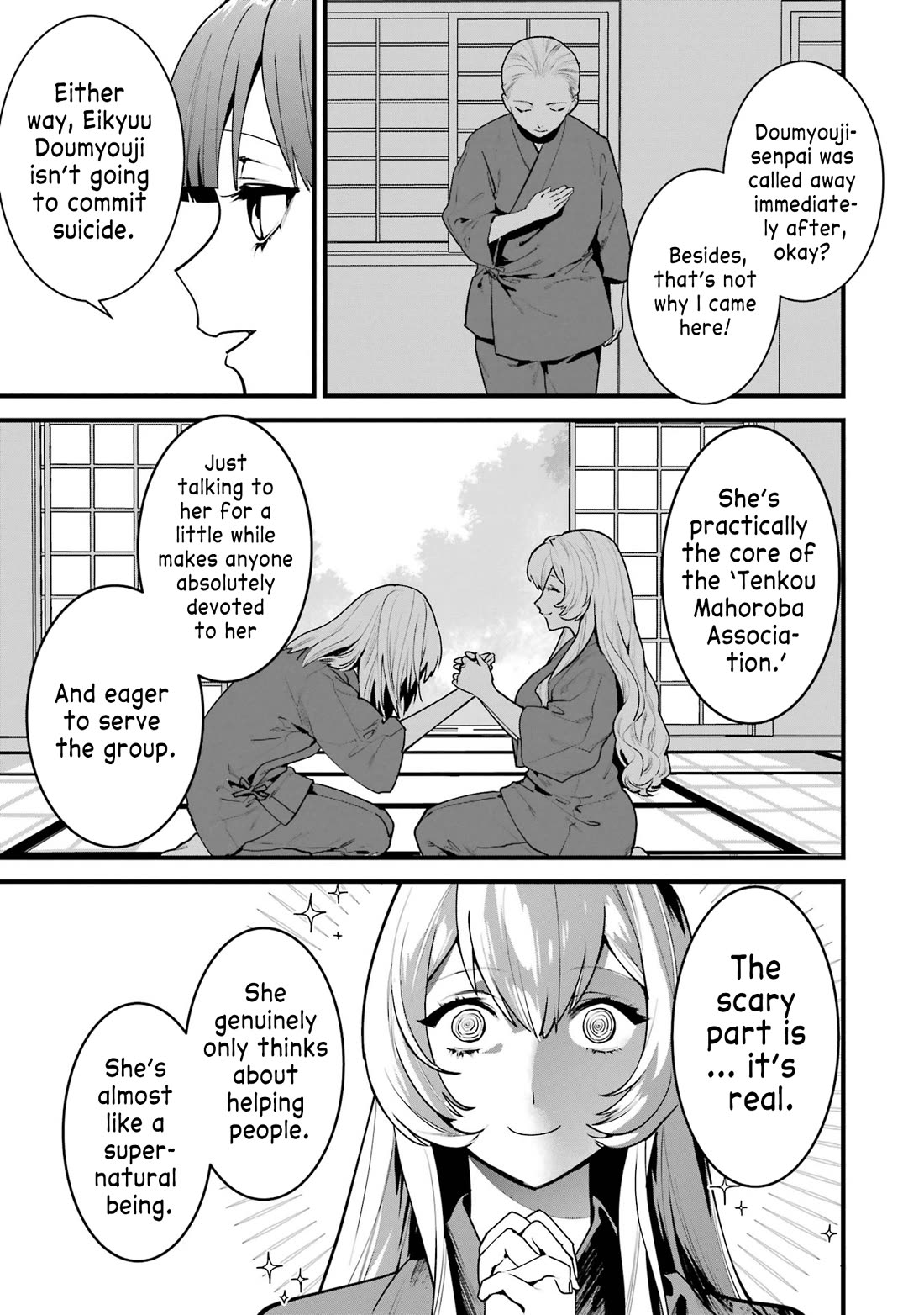 6 Immortal Girls and The Man Destined to Die Chapter 13 page 7 - Chapter 13: Doumyouji Eikyuu's Reasoning