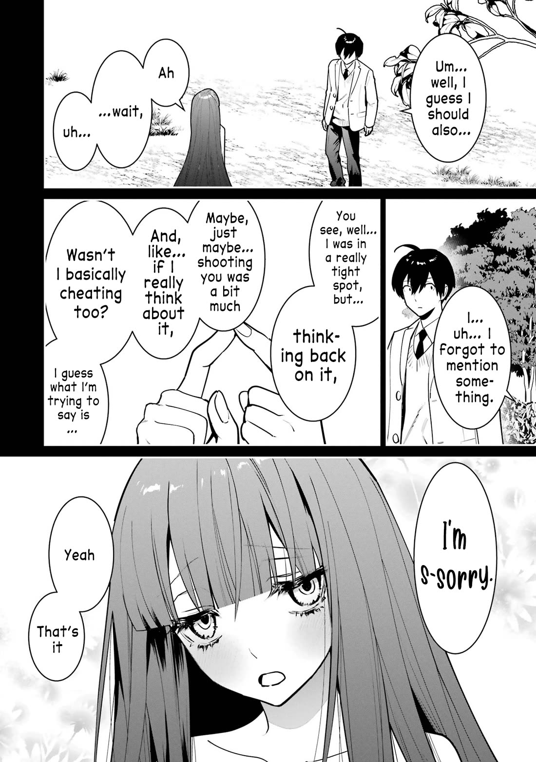 6 Immortal Girls and The Man Destined to Die Chapter 15 page 38 - Chapter 15: Osaka Meguru's Confession [END]