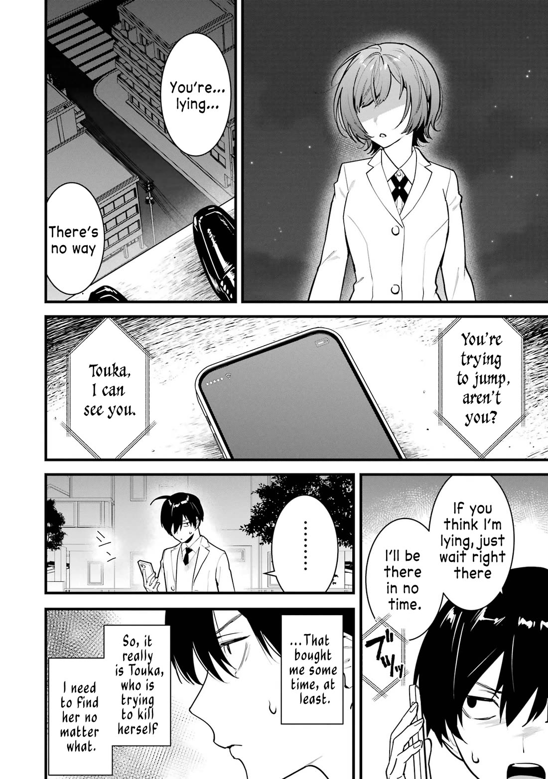 6 Immortal Girls and The Man Destined to Die Chapter 15 page 8 - Chapter 15: Osaka Meguru's Confession [END]