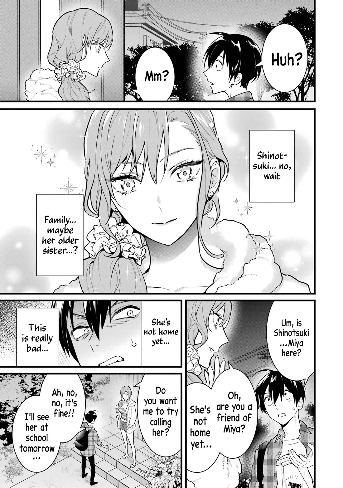 6 Immortal Girls and The Man Destined to Die Chapter 3 page 3 - Chapter 3: Miya Shinotsuki's Envy
