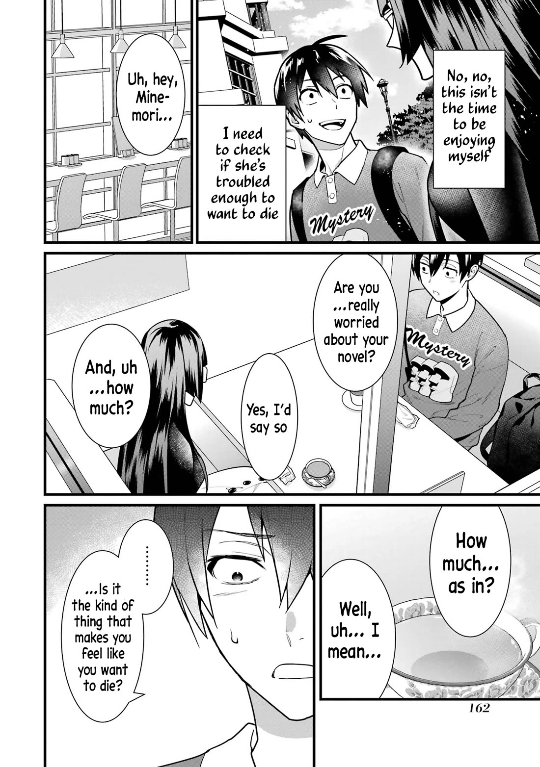 6 Immortal Girls and The Man Destined to Die Chapter 4 page 28 - Chapter 4: Sayaka Minemori's Composure