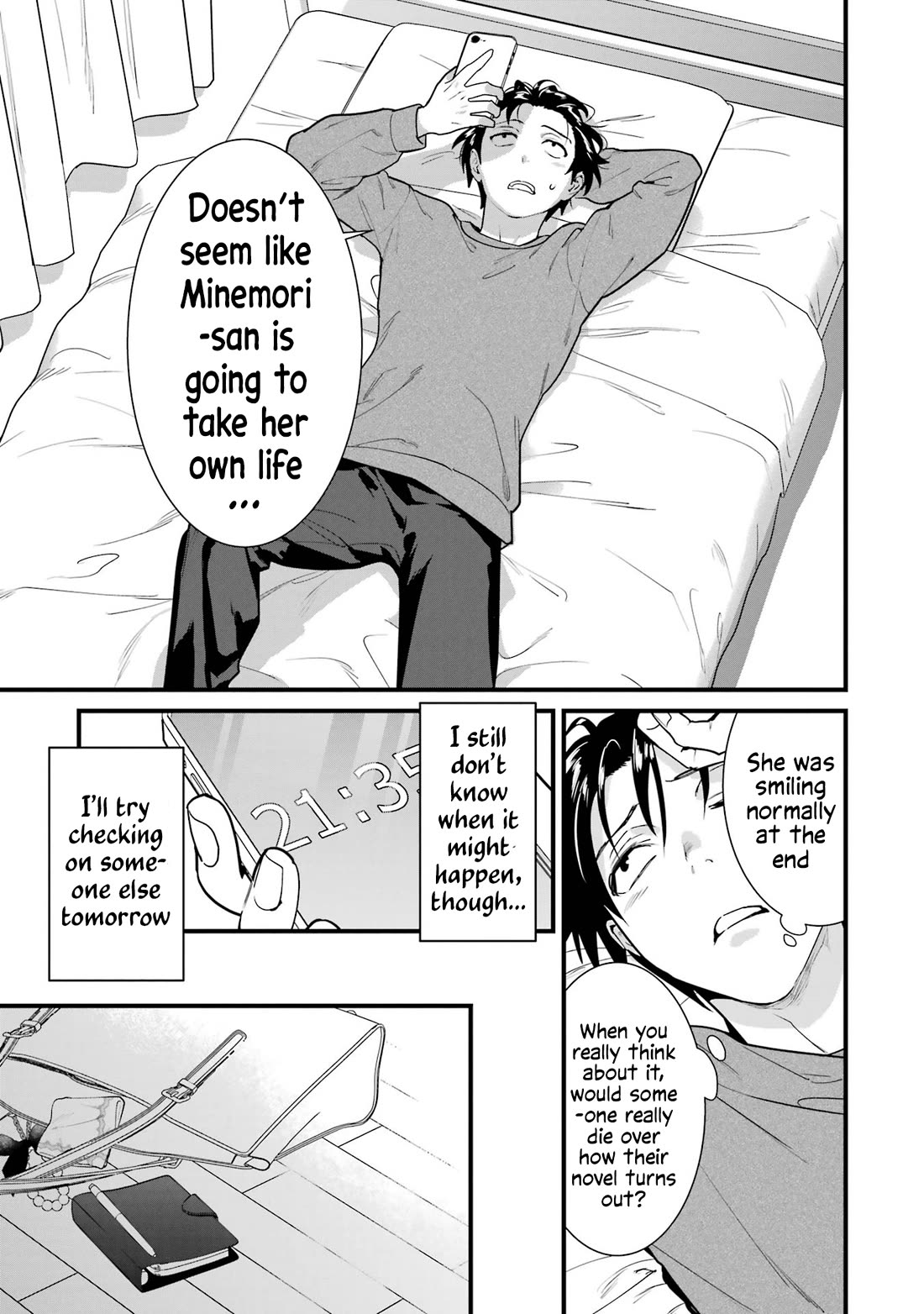 6 Immortal Girls and The Man Destined to Die Chapter 4 page 33 - Chapter 4: Sayaka Minemori's Composure