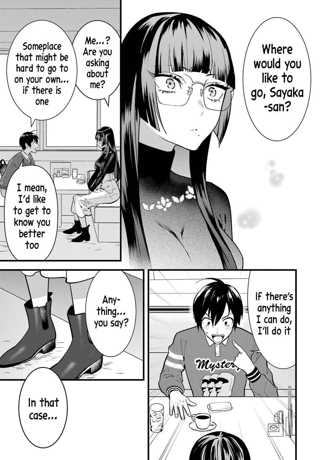 6 Immortal Girls and The Man Destined to Die Chapter 5 page 19 - Chapter 5: Sayaka Minemori's Interest