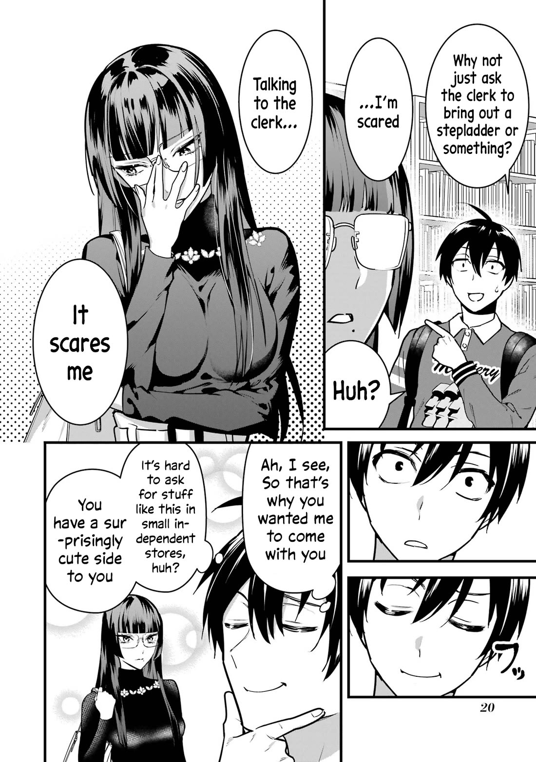 6 Immortal Girls and The Man Destined to Die Chapter 5 page 22 - Chapter 5: Sayaka Minemori's Interest