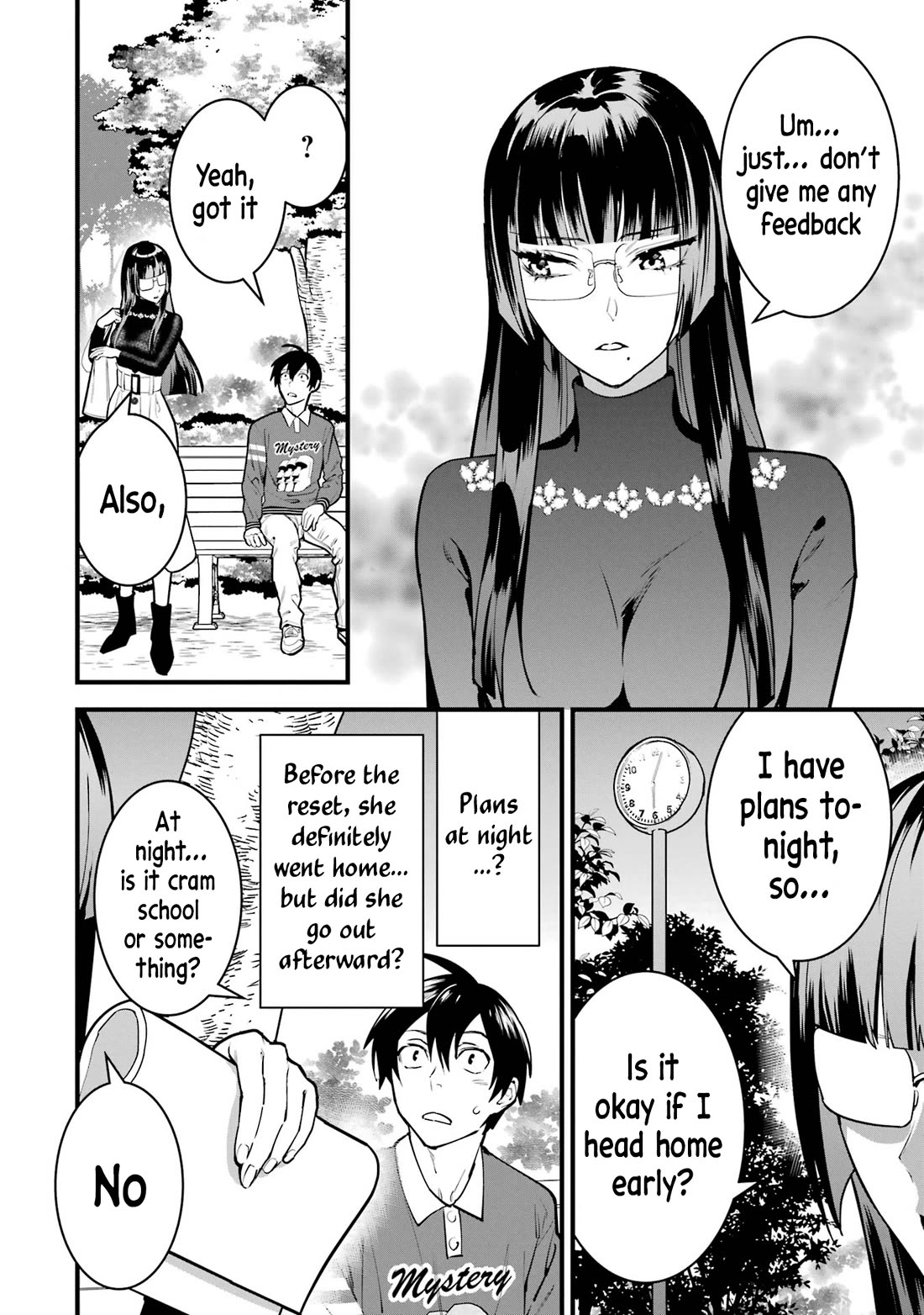 6 Immortal Girls and The Man Destined to Die Chapter 5 page 32 - Chapter 5: Sayaka Minemori's Interest
