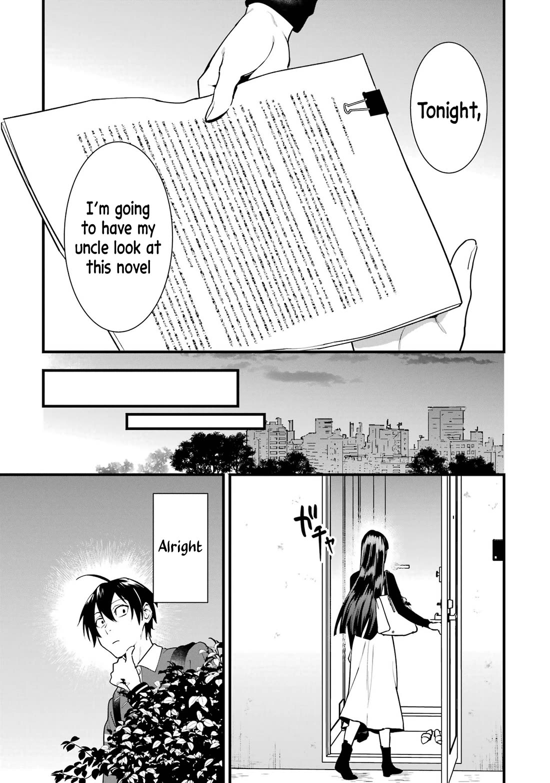 6 Immortal Girls and The Man Destined to Die Chapter 5 page 33 - Chapter 5: Sayaka Minemori's Interest