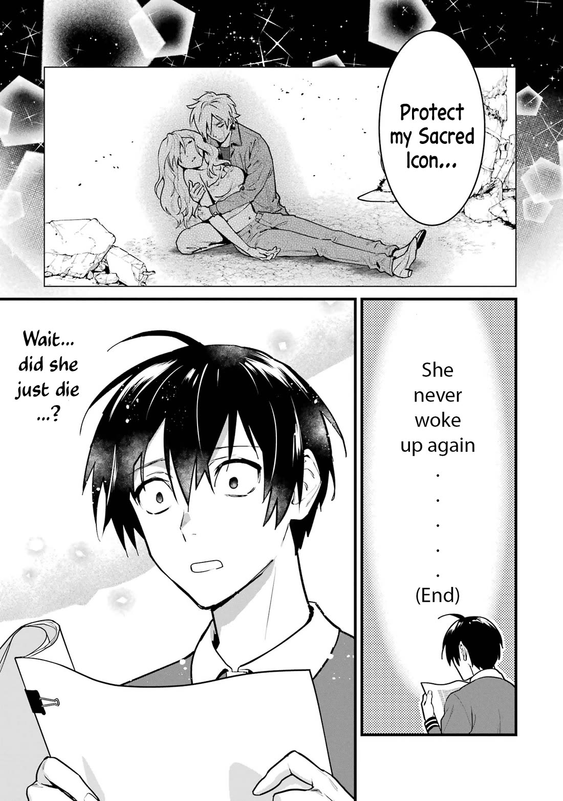 6 Immortal Girls and The Man Destined to Die Chapter 5 page 37 - Chapter 5: Sayaka Minemori's Interest