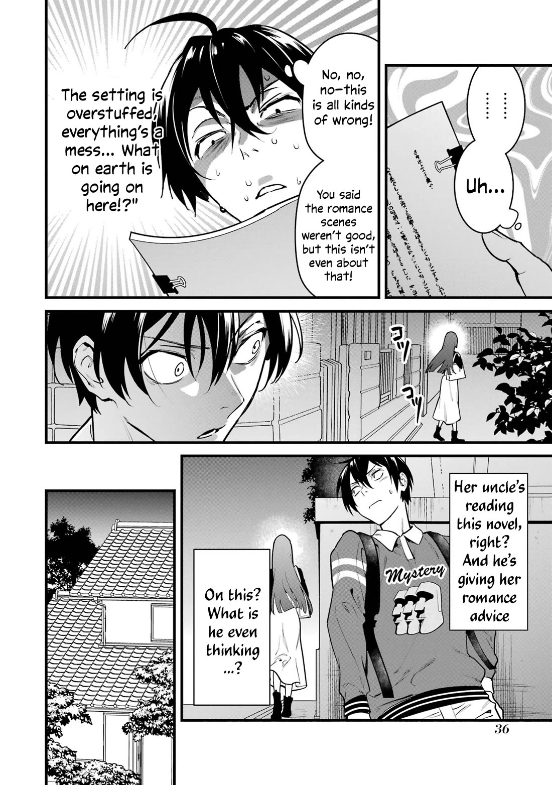6 Immortal Girls and The Man Destined to Die Chapter 5 page 38 - Chapter 5: Sayaka Minemori's Interest