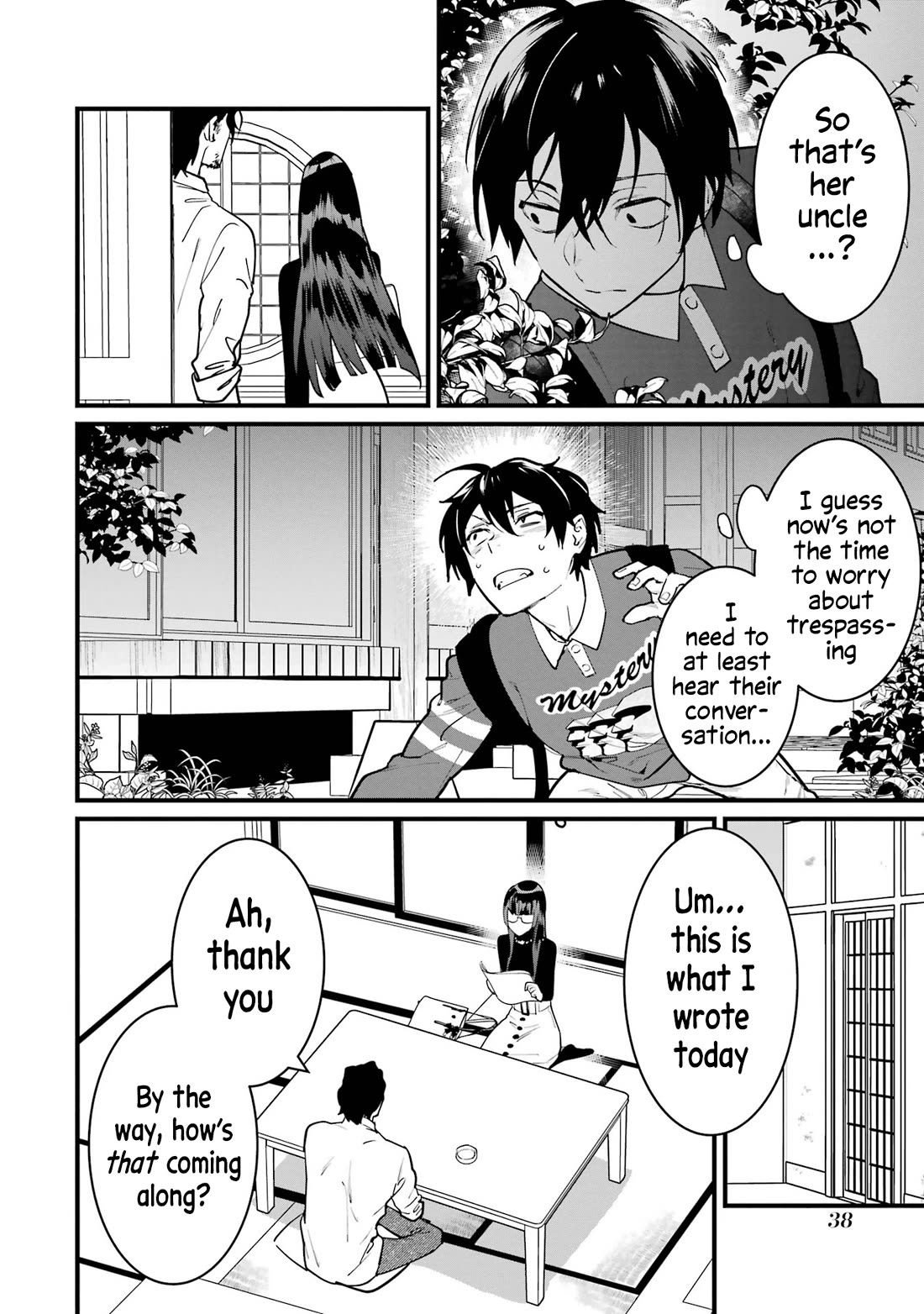 6 Immortal Girls and The Man Destined to Die Chapter 5 page 40 - Chapter 5: Sayaka Minemori's Interest