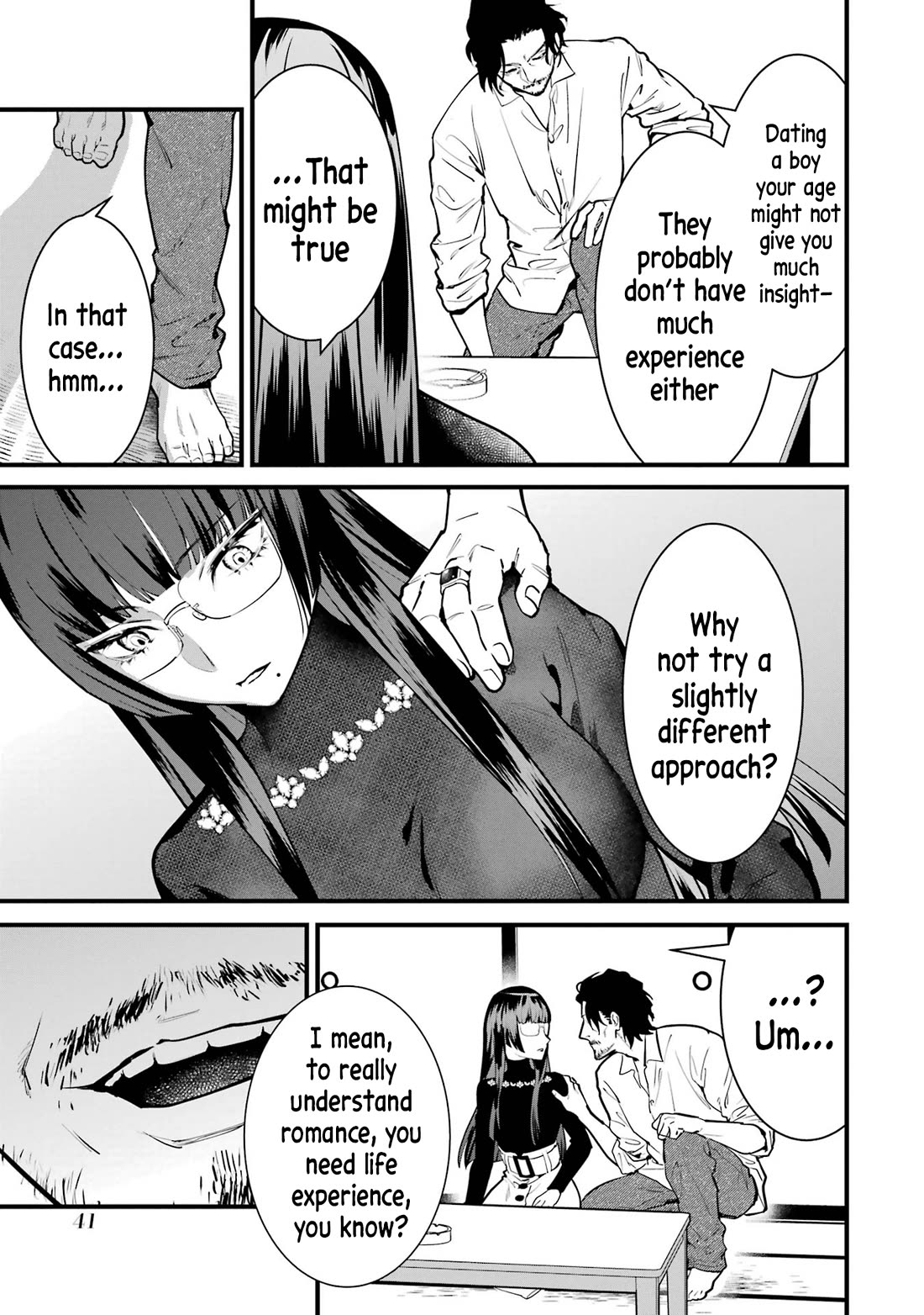 6 Immortal Girls and The Man Destined to Die Chapter 5 page 43 - Chapter 5: Sayaka Minemori's Interest