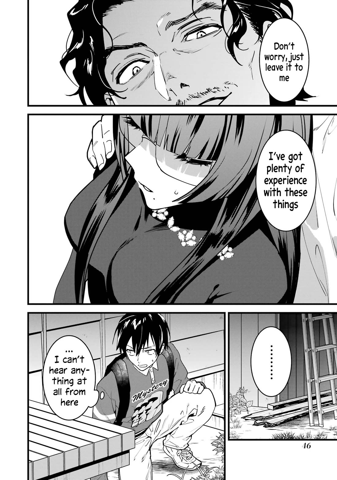 6 Immortal Girls and The Man Destined to Die Chapter 6 page 2 - Chapter 6: Sayaka Minemori's Hesitation
