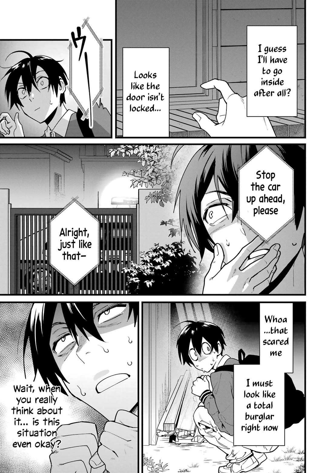 6 Immortal Girls and The Man Destined to Die Chapter 6 page 3 - Chapter 6: Sayaka Minemori's Hesitation