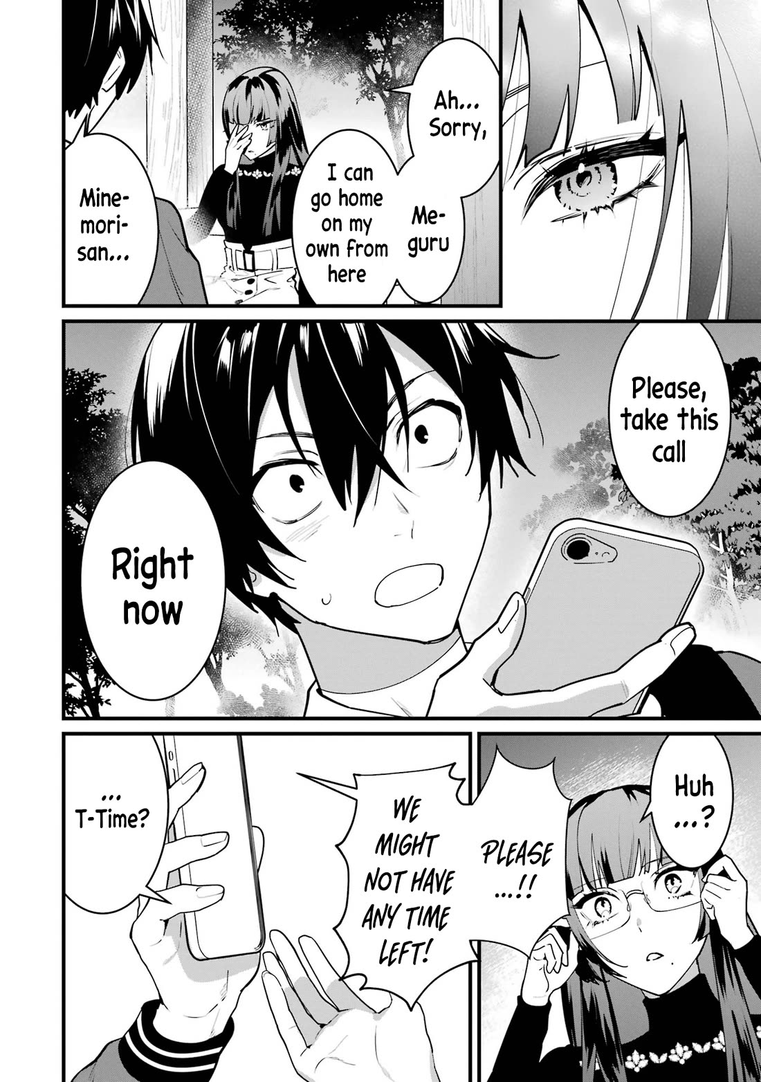 6 Immortal Girls and The Man Destined to Die Chapter 6 page 36 - Chapter 6: Sayaka Minemori's Hesitation