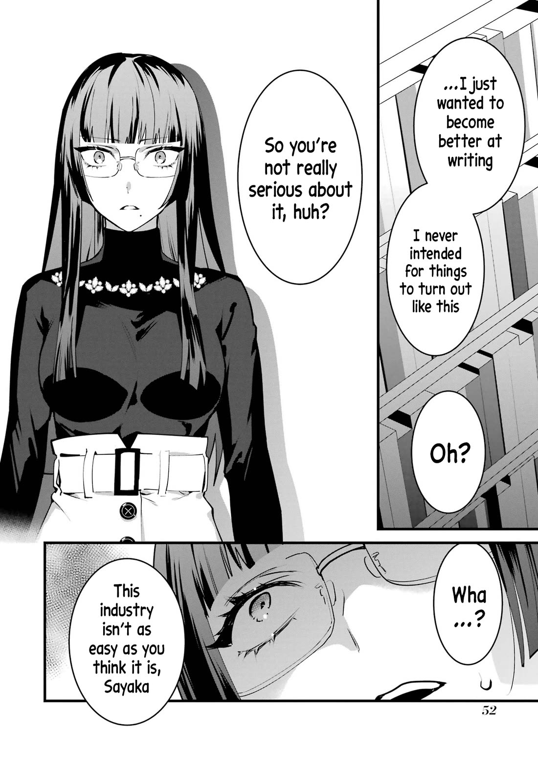 6 Immortal Girls and The Man Destined to Die Chapter 6 page 8 - Chapter 6: Sayaka Minemori's Hesitation