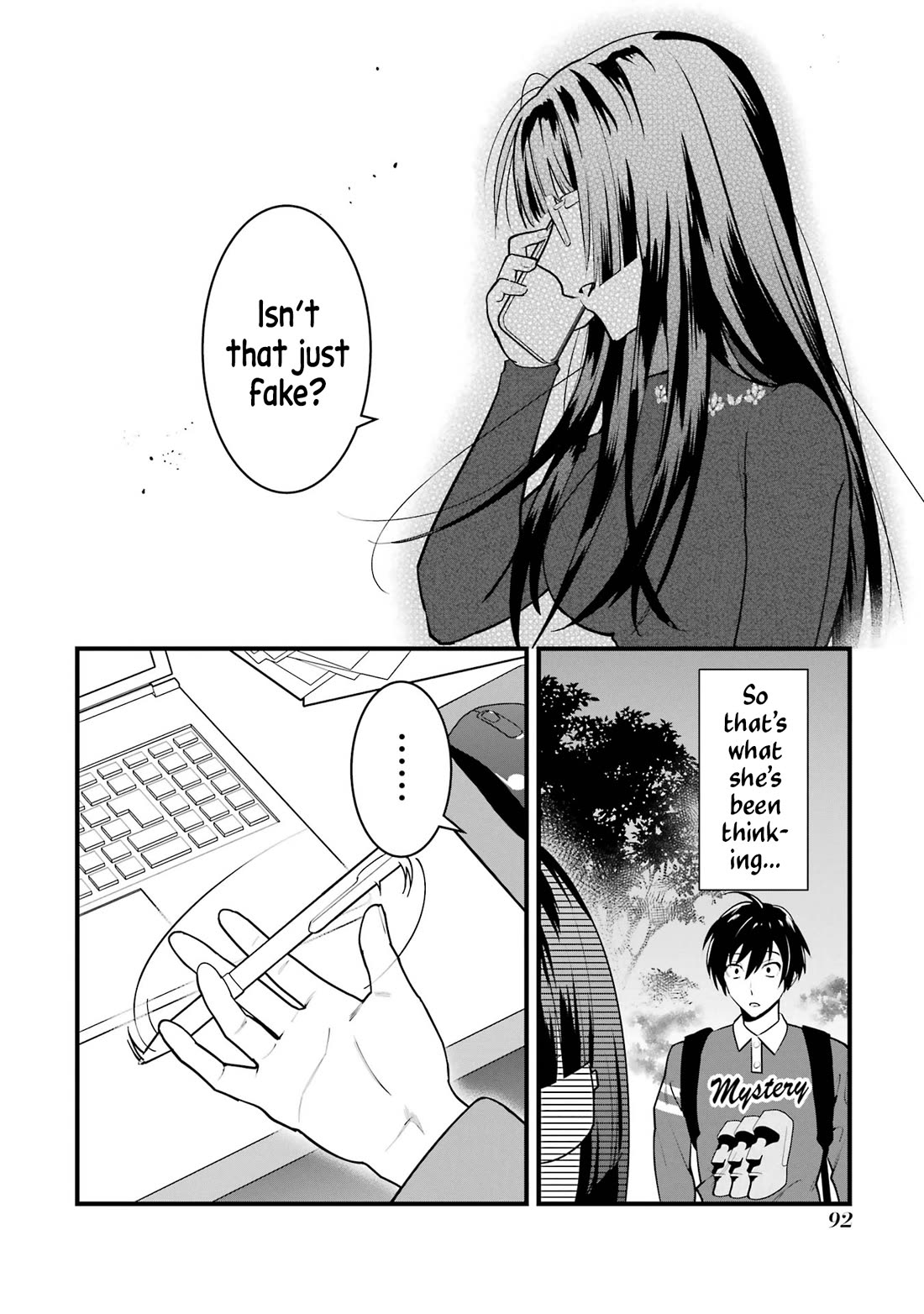 6 Immortal Girls and The Man Destined to Die Chapter 7 page 10 - Chapter 7: Minemori Sayak's Talent
