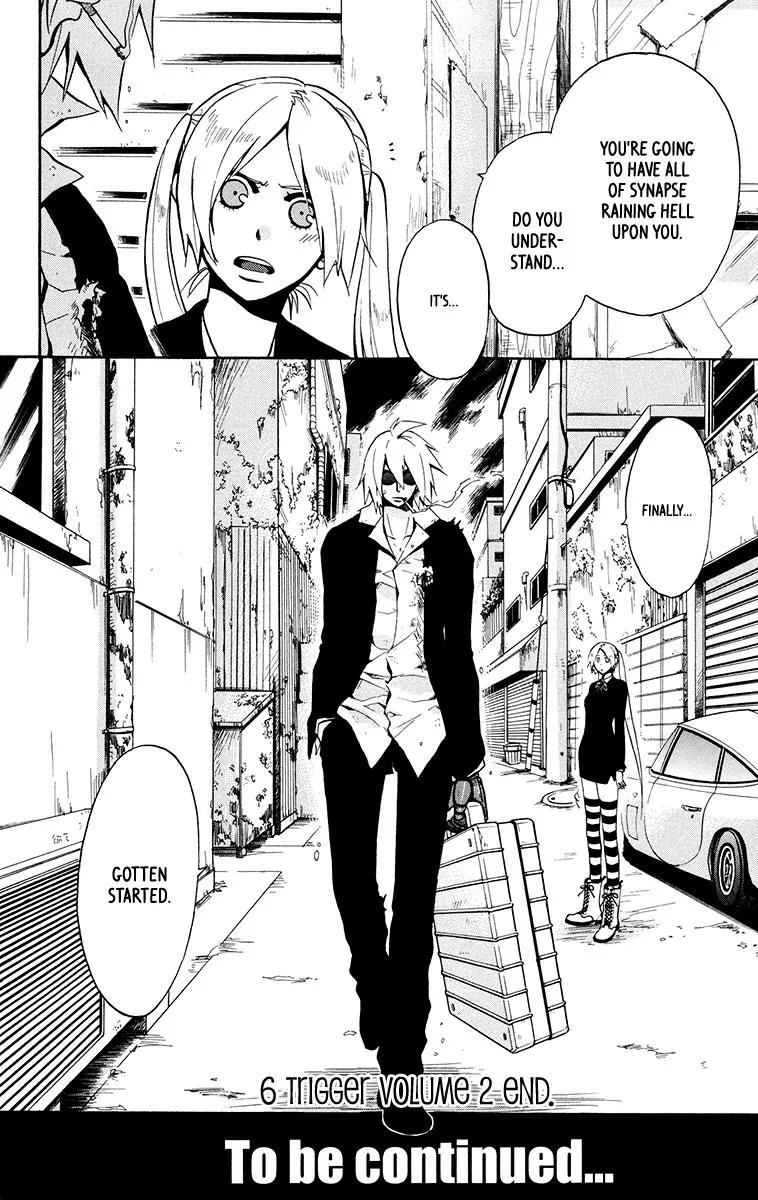 6 no Trigger Chapter 10 page 36 - Chapter 10: Bullet Rooftops