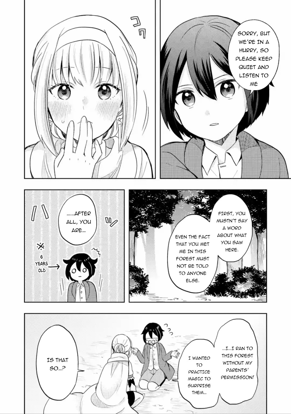 6-sai no Kenja wa Hikage no Michi wo Ayumitai Chapter 1 page 35 - Chapter 1