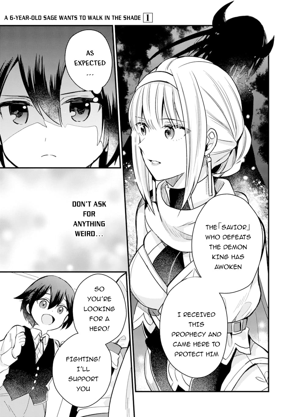 6-sai no Kenja wa Hikage no Michi wo Ayumitai Chapter 3 page 14 - Chapter 3
