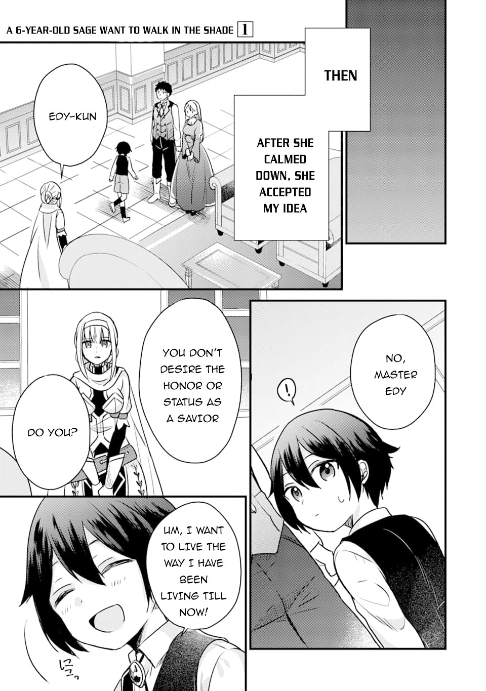 6-sai no Kenja wa Hikage no Michi wo Ayumitai Chapter 3 page 22 - Chapter 3
