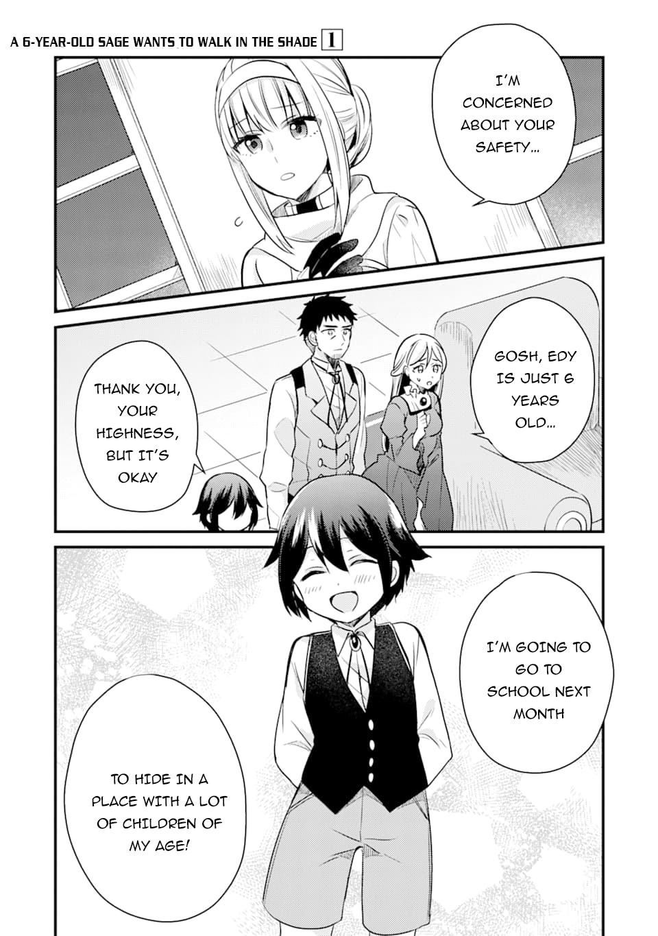 6-sai no Kenja wa Hikage no Michi wo Ayumitai Chapter 3 page 24 - Chapter 3