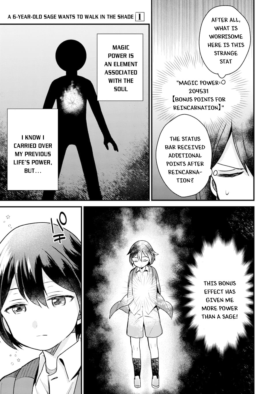 6-sai no Kenja wa Hikage no Michi wo Ayumitai Chapter 3 page 6 - Chapter 3