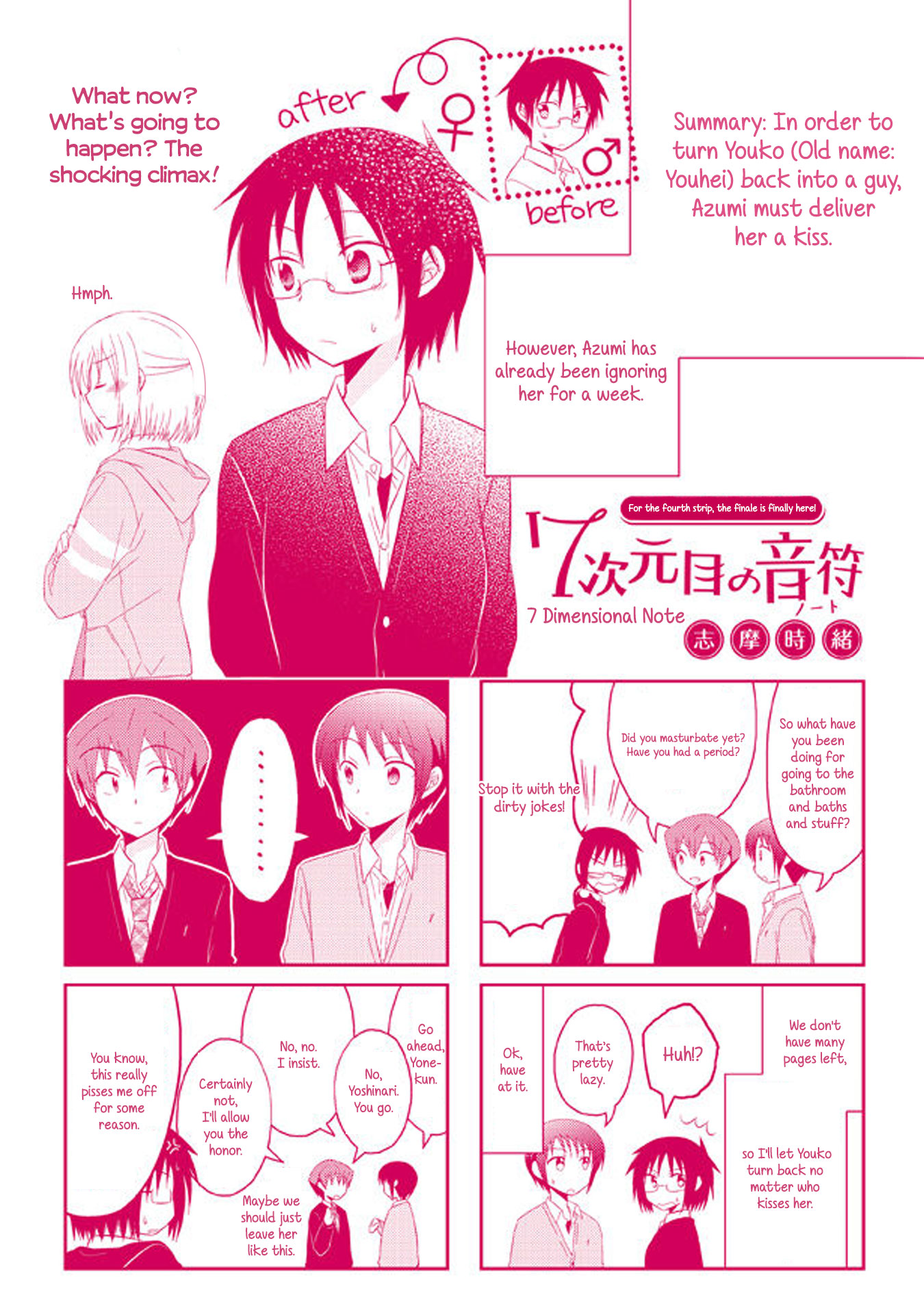 7 Jikanme no Onpu Chapter 27 page 34 - Chapter 27 [END]