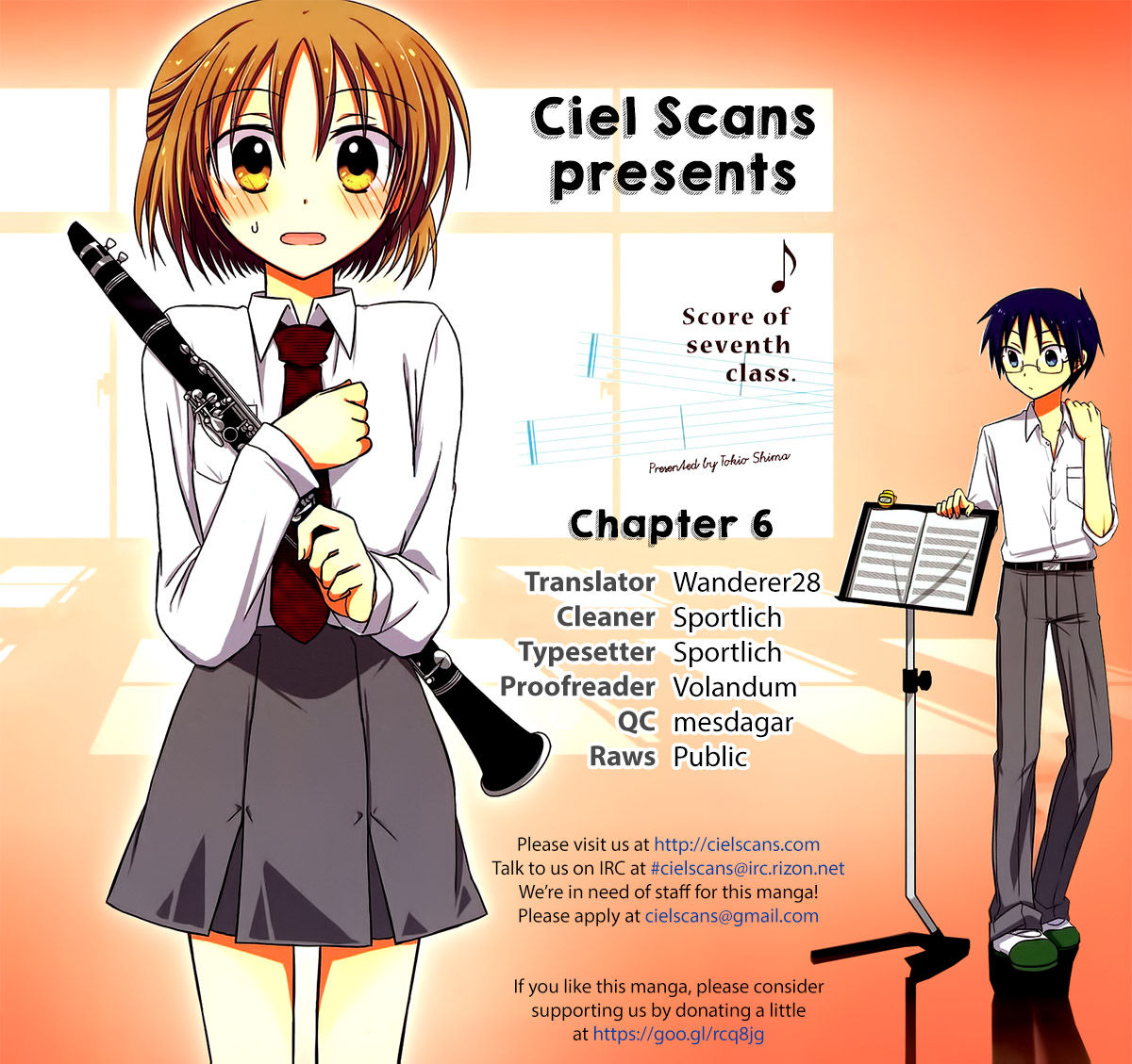 7 Jikanme no Onpu Chapter 6 page 1 - Chapter 6