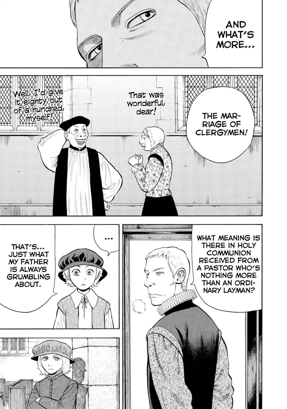 7-nin no Shakespeare Chapter 37 page 11 - Chapter 37: Protestants And Catholics