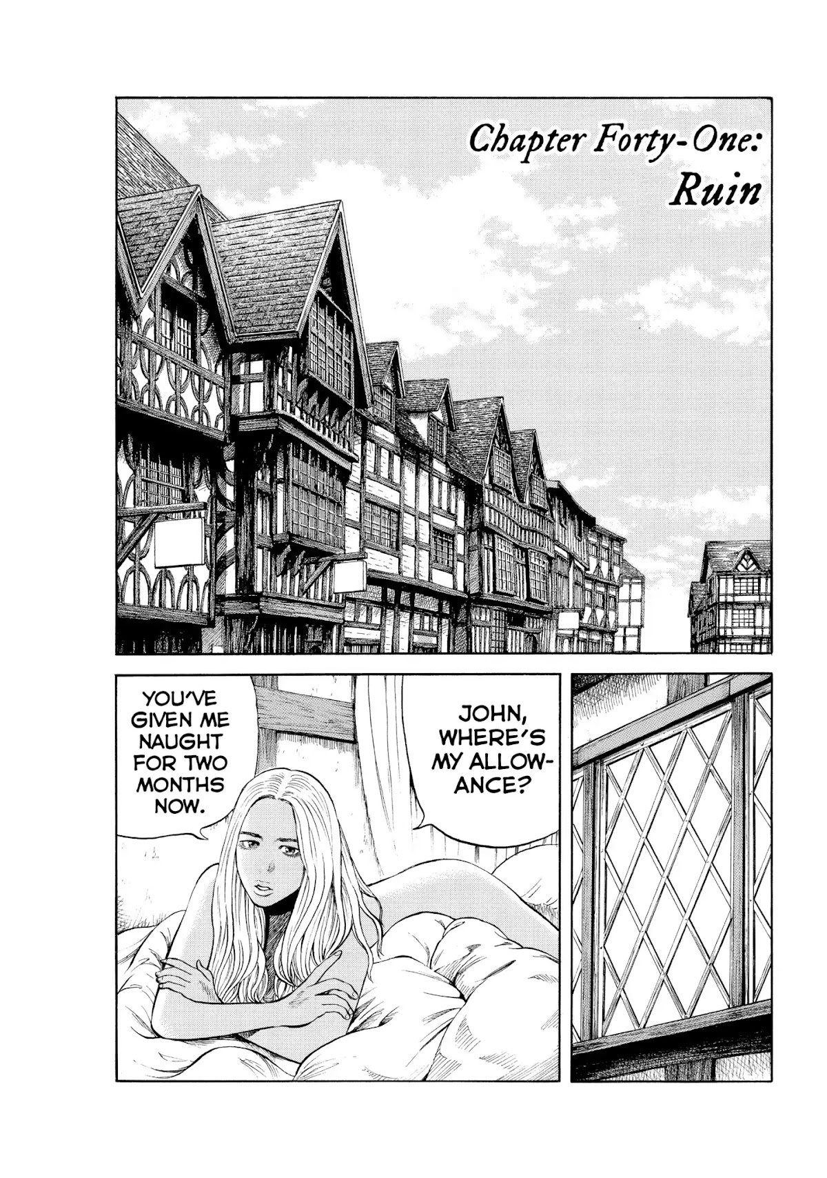 7-nin no Shakespeare Chapter 41 page 1 - Chapter 41: Ruin