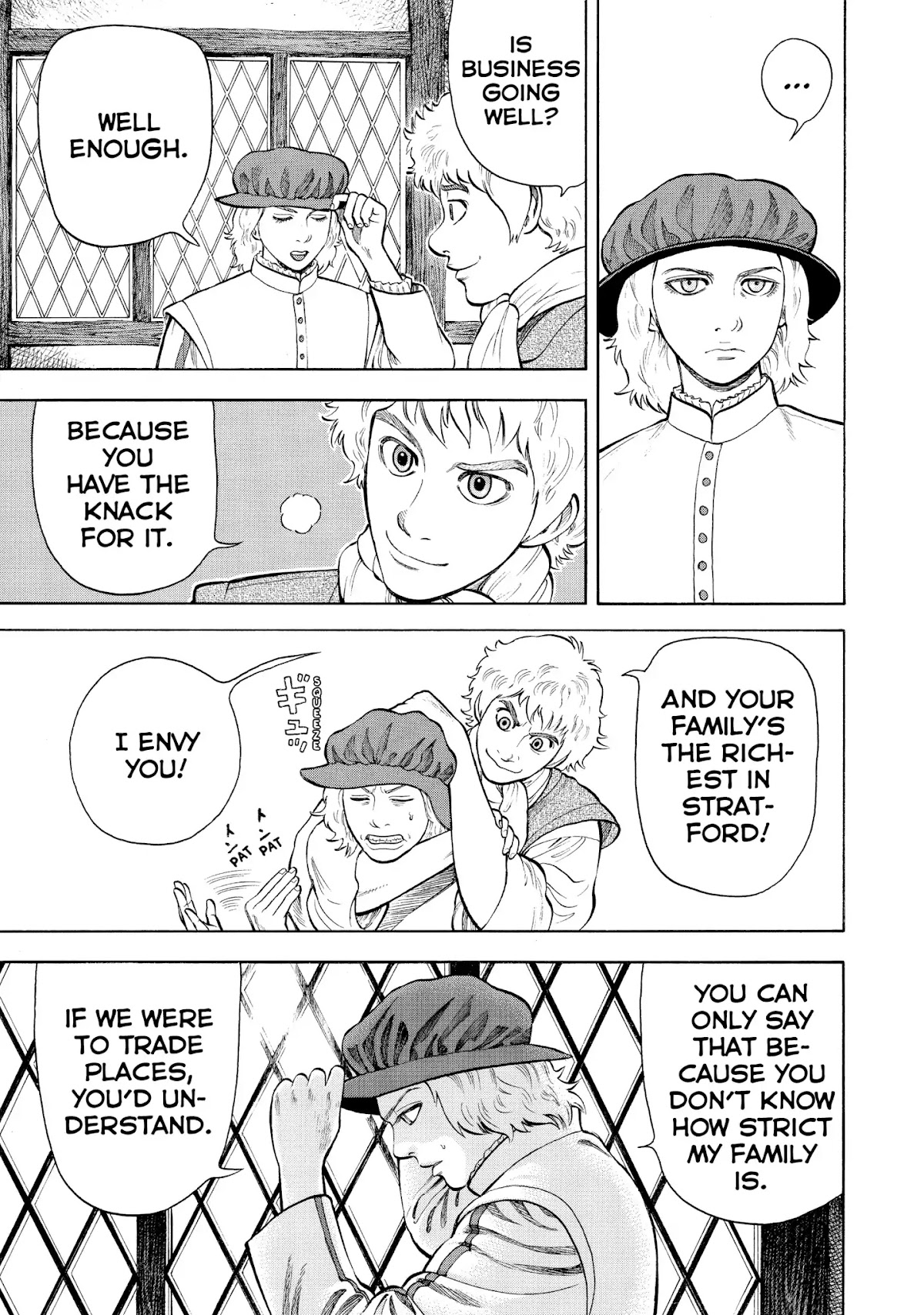7-nin no Shakespeare Chapter 43 page 13 - Chapter 43: The Combe Family