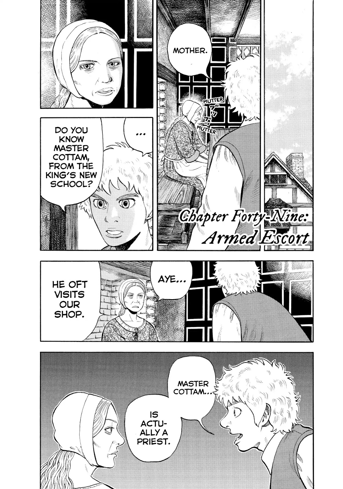 7-nin no Shakespeare Chapter 49 page 1 - Chapter 49: Armed Escort