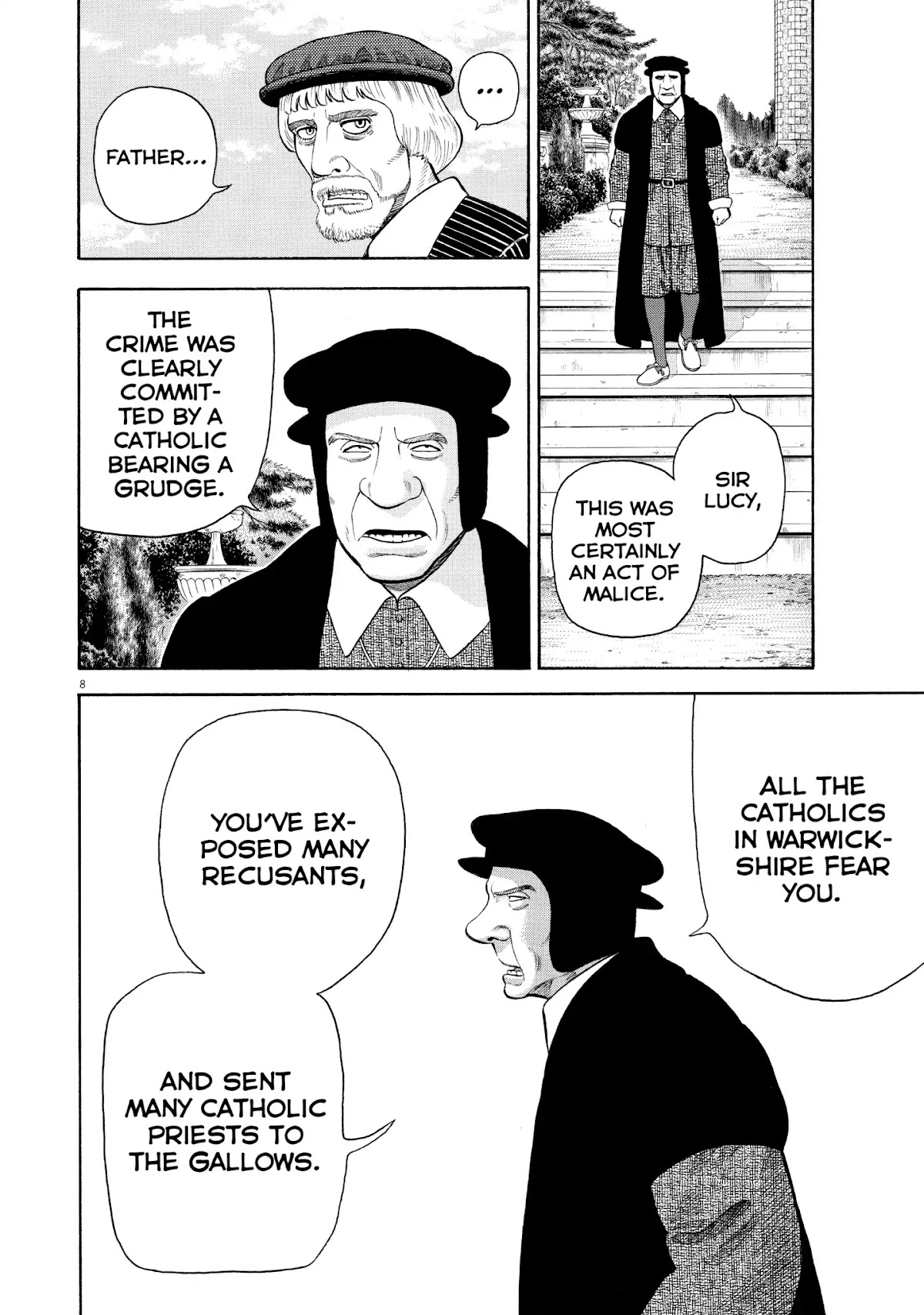 7-nin no Shakespeare Chapter 54 page 8 - Chapter 54: The Deer Thieves 1