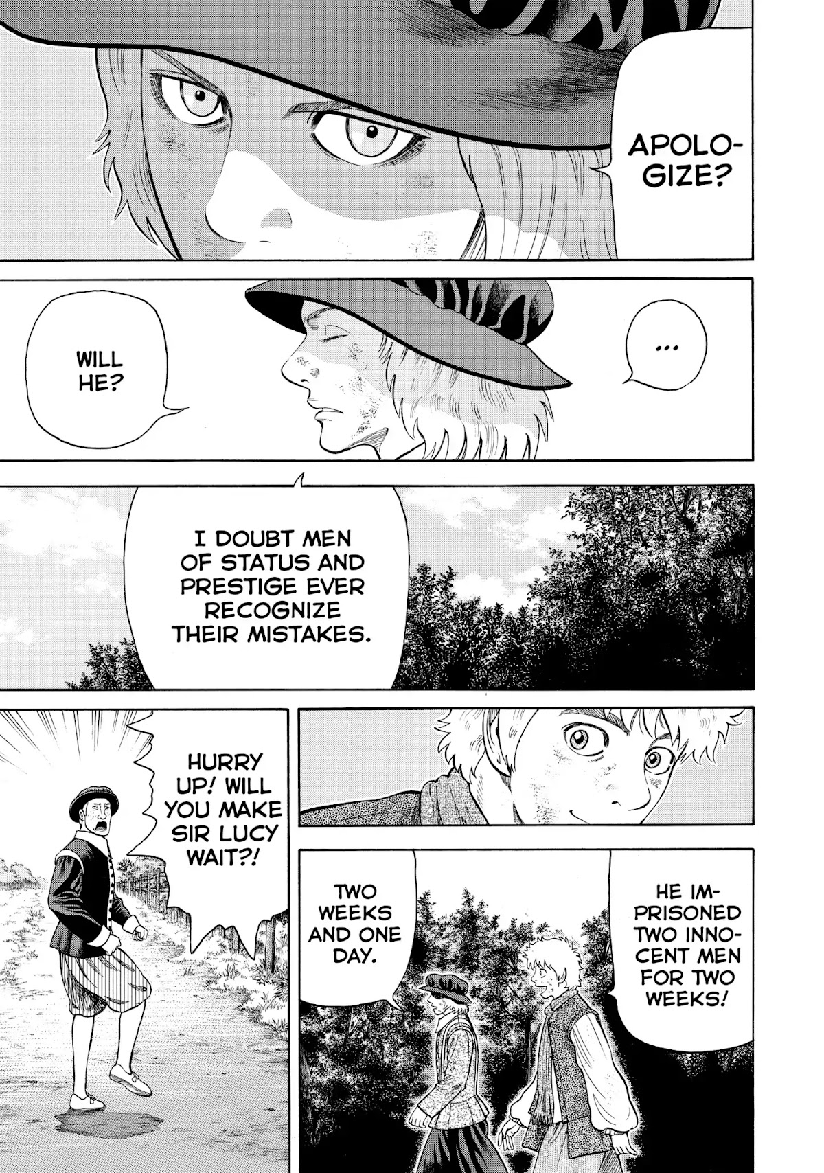 7-nin no Shakespeare Chapter 57 page 19 - Chapter 57: The Deer Thieves 4
