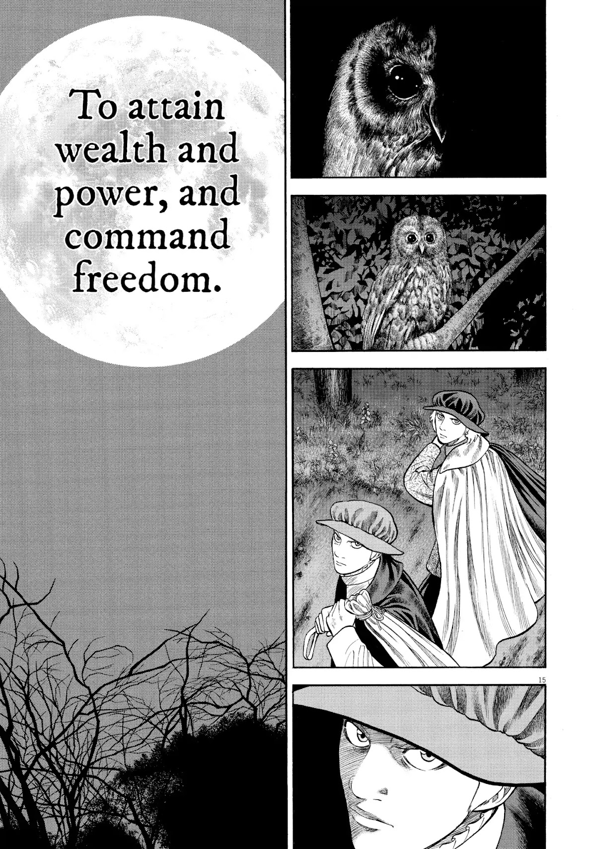 7-nin no Shakespeare Chapter 61 page 14 - Chapter 61: On the Night of the Full Moon