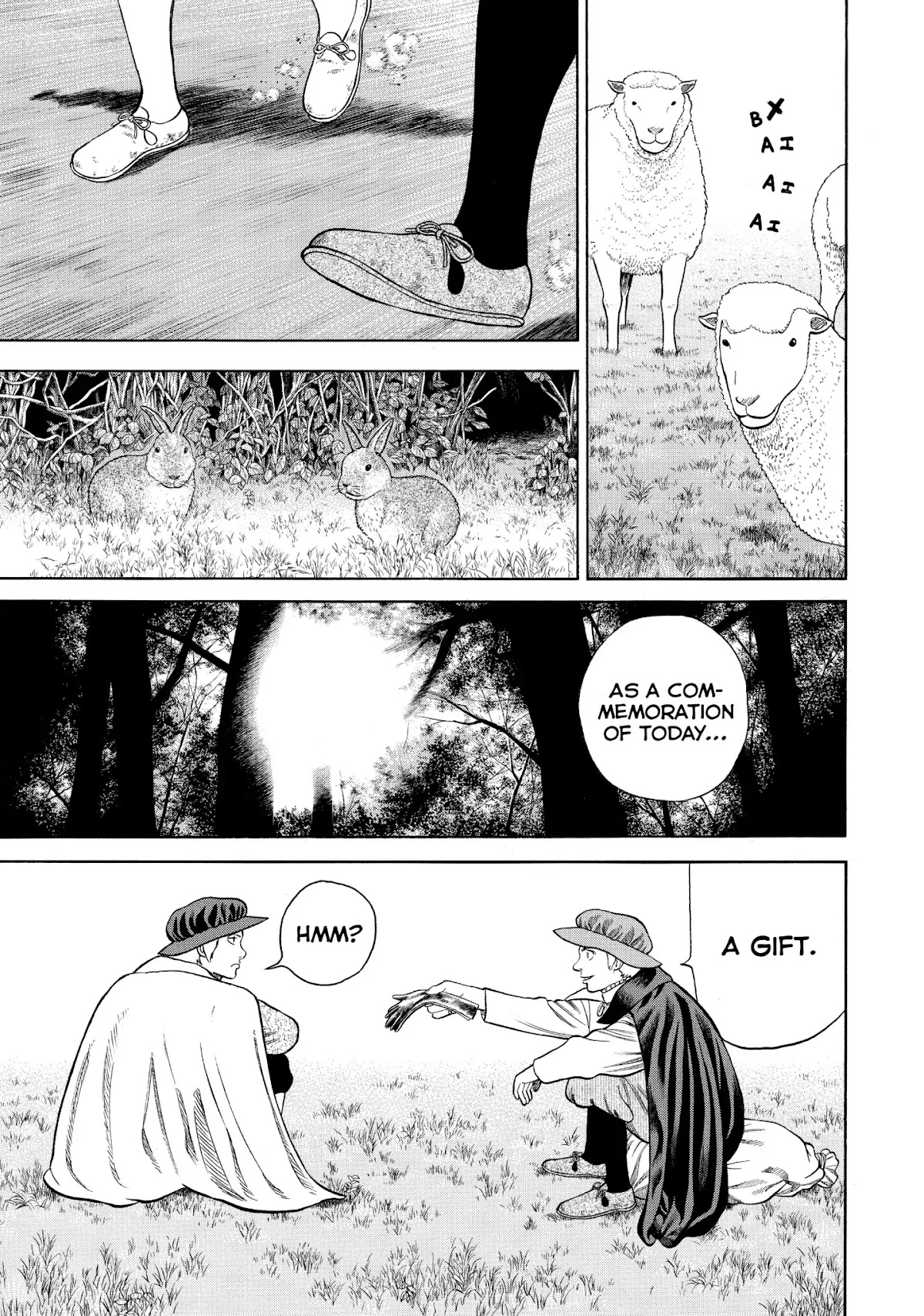 7-nin no Shakespeare Chapter 61 page 16 - Chapter 61: On the Night of the Full Moon