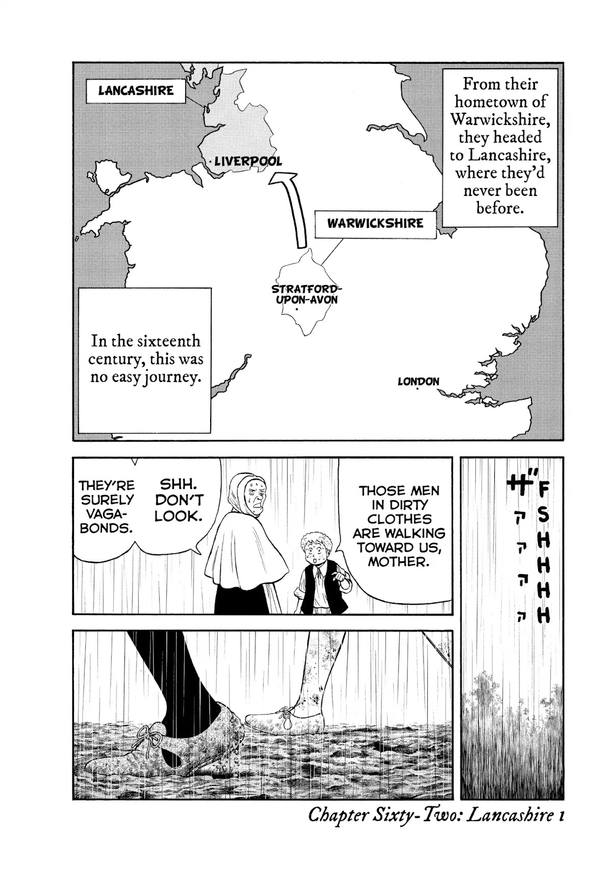 7-nin no Shakespeare Chapter 62 page 1 - Chapter 62: Lancashire 1