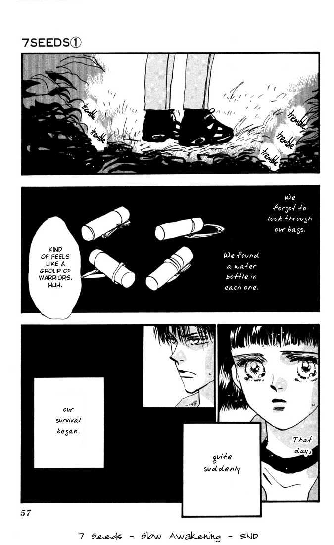7 Seeds Chapter 1 page 54 - Chapter 1 : Island chapter 1 Slow Awakening