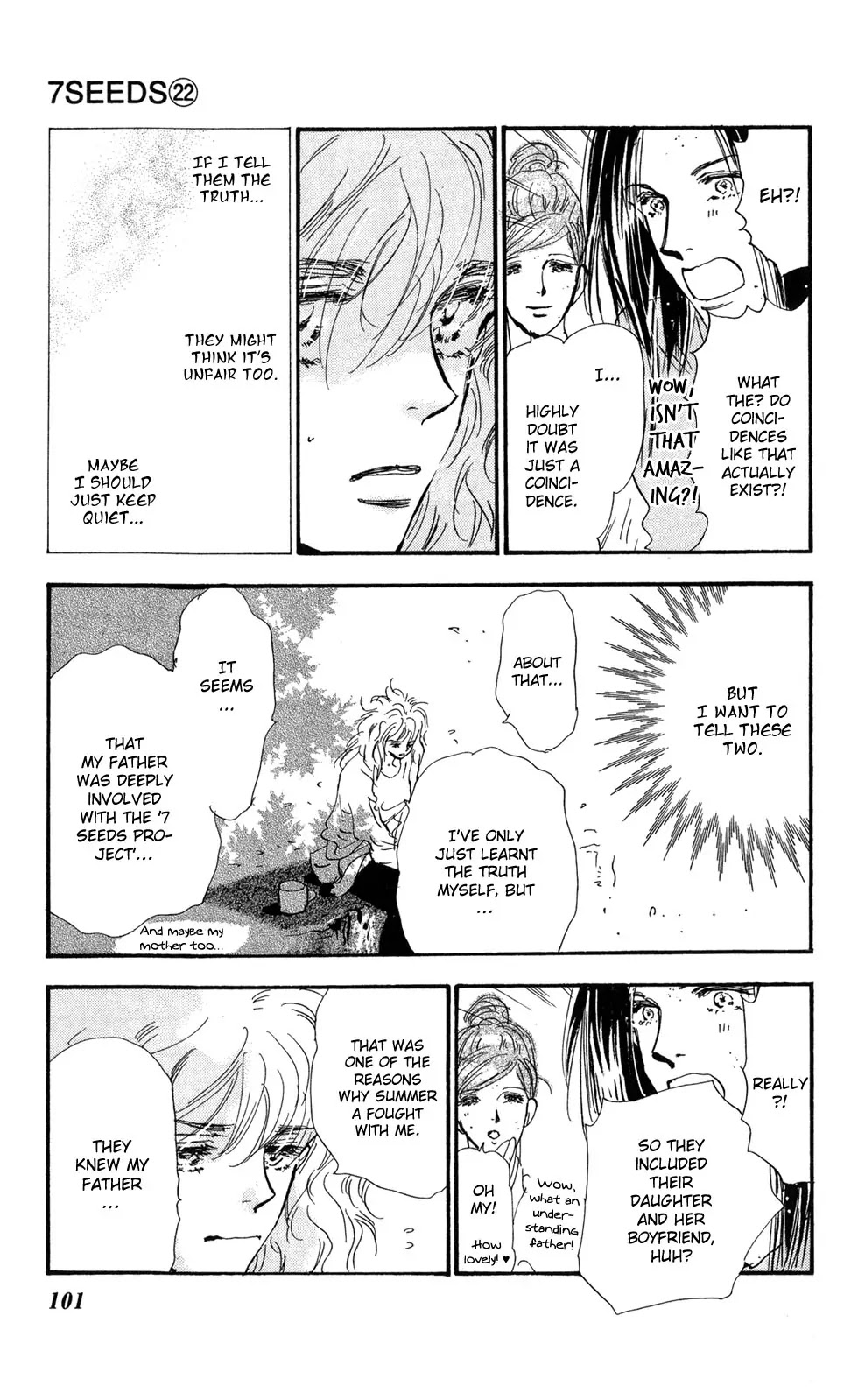 7 Seeds Chapter 114 page 25 - Chapter 114 : Awakening Insects Chapter 5 [Omen]