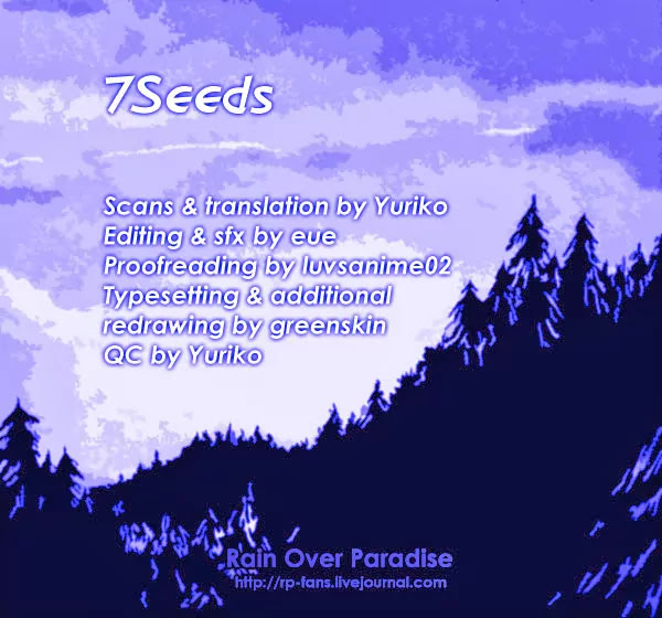 7 Seeds Chapter 130 page 1 - Chapter 130 : When