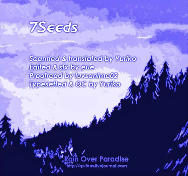 7 Seeds Chapter 132 page 1 - Chapter 132 : Contents