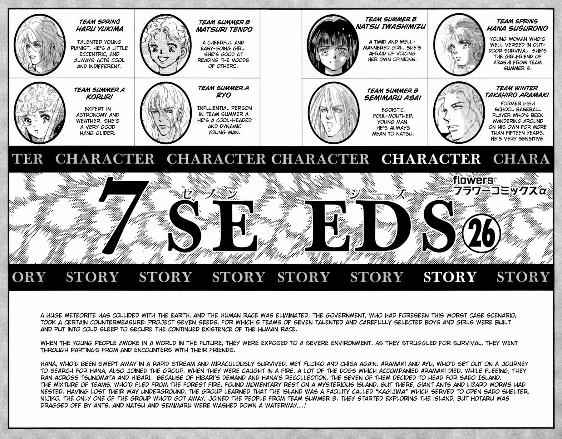 7 Seeds Chapter 132 page 3 - Chapter 132 : Contents