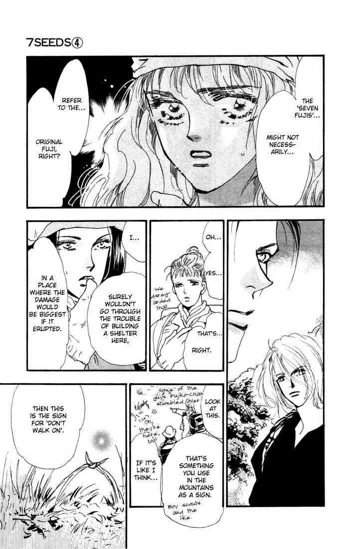 7 Seeds Chapter 14 page 13 - Chapter 14 : East Wind chapter 3 Sea of Trees